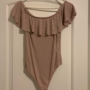 Express Rose color Bodysuit Size M